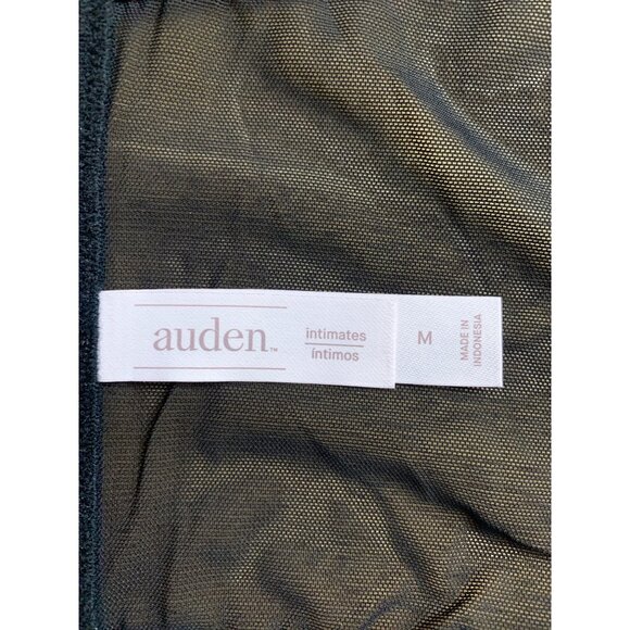 Auden Womens Black Lace Underbust Corset Top With Boning & Mesh Panels Medium - Picture 8 of 9